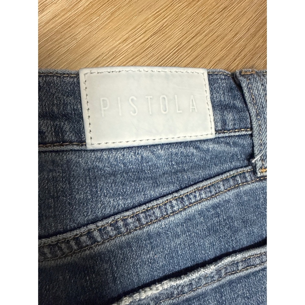 Pistola (Blue) Wilow Front Split Hem Jeans Womens 29 - Picture 8 of 8